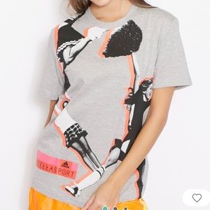 Adidas Stellasport McCartney Women’s Cheerleader T Shirt Size Medium